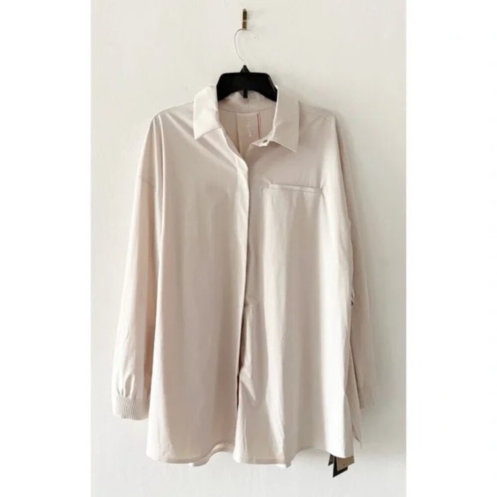 NEW Nike 24.7 PerfectStretch Women's Dri-FIT Oversized Long-Sleeve Top XL - Picture 3 of 12